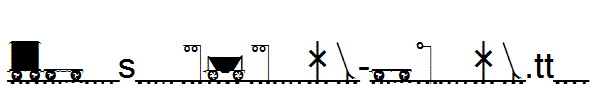 XLaserTrain-Plain.ttf