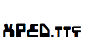 XPED.ttf