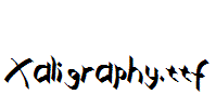 Xaligraphy.ttf