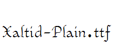 Xaltid-Plain.ttf