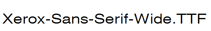 Xerox-Sans-Serif-Wide.ttf