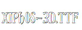 Xiphos-3D.ttf