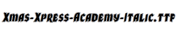Xmas-Xpress-Academy-Italic.ttf