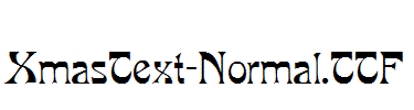 XmasText-Normal.ttf