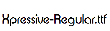 Xpressive-Regular.ttf