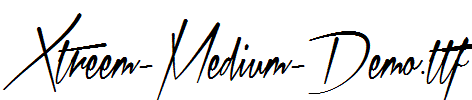 Xtreem-Medium-Demo.ttf