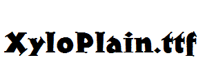 XyloPlain.ttf