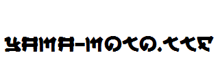 Yama-Moto.ttf