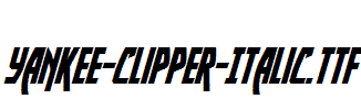 Yankee-Clipper-Italic.ttf