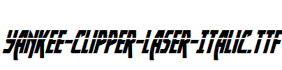 Yankee-Clipper-Laser-Italic.ttf