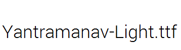Yantramanav-Light.ttf