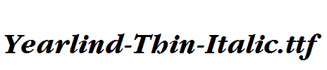 Yearlind-Thin-Italic.ttf
