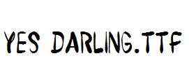 Yes-Darling.ttf