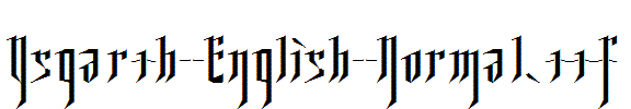Ysgarth-English-Normal.ttf