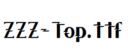 ZZZ-Top.ttf