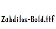 Zabdilus-Bold.ttf