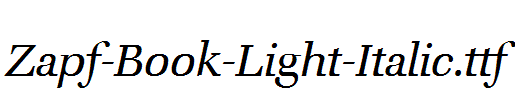 Zapf-Book-Light-Italic.ttf
