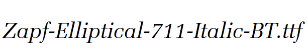 Zapf-Elliptical-711-Italic-BT.ttf