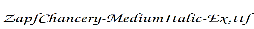 ZapfChancery-MediumItalic-Ex.ttf