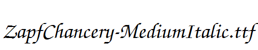 ZapfChancery-MediumItalic.ttf