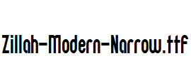 Zillah-Modern-Narrow.ttf