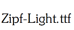 Zipf-Light.ttf