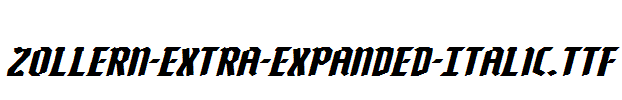 Zollern-Extra-Expanded-Italic.ttf