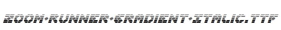 Zoom-Runner-Gradient-Italic.ttf