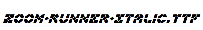 Zoom-Runner-Italic.ttf