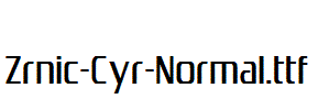 Zrnic-Cyr-Normal.ttf