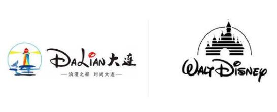 大连城市LOGO获奖作品疑抄袭迪士尼