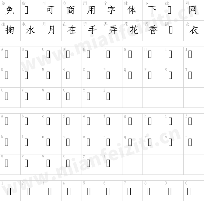 台灣cwTeX Q FangsongZH